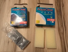AquaClear Activated Carbon and Filter Insert Foam