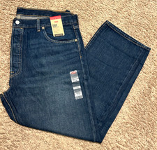 Levi's 501 Straight Leg Button Fly Blue Jean 100 Cotton Sizes RT 79.5 NWT 3402