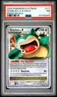 2009 POKEMON PLATINUM RISING RIVALS #111 SNORLAX LV.X-HOLO PSA 7
