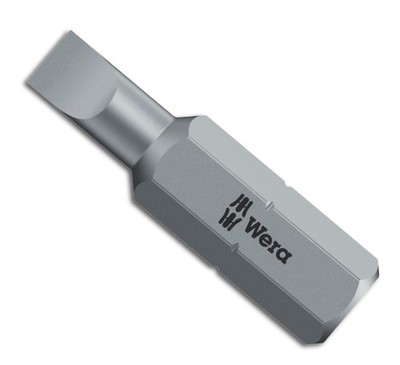 WERA Bit 1/4'' für Schlitz-Schrauben, Nr. 800/1 Z