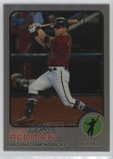 2022 Heritage High Number Chrome Silver Bordered Refractor Josh Reddick 1ek2