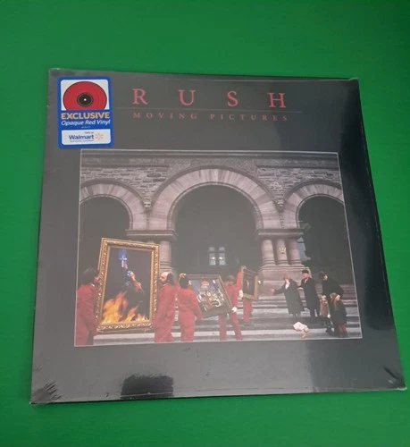 NEW - RUSH Moving Pictures Ltd Opaque Red Vinyl 40th Anniv Peart Geddy Lee