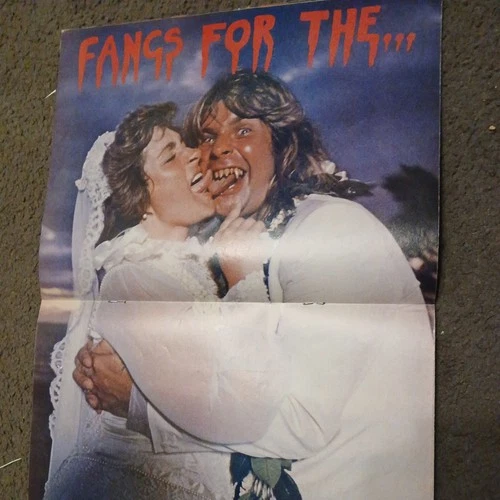 ? OZZY OSBOURNE Kerrang POSTER 28cm X 36cm A3 FROM  1982 Sharon marriage RARE
