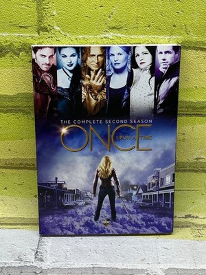 Once Upon A Time Season 2 DVD 2013 Complete 5-Disc Set Killian Jones