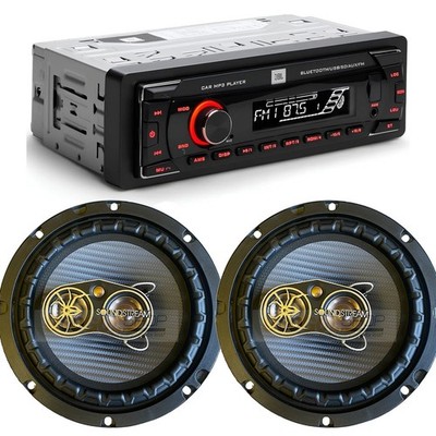 JBL CELEBRITY 100 Bluetooth FM Car Stereo MP3 6.5'' 300W 4-Way Car Speakers PS65