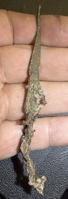 4  Razor Sharp Copper Spinel Crystal - White Pine Mine, Ontonagon, Michigan
