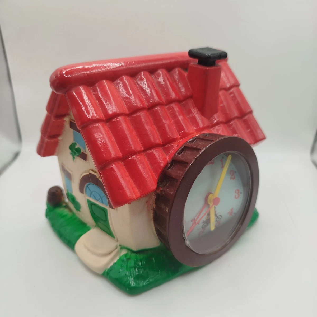 MULINO BIANCO Casetta Orologio Sveglia anni 80' - Funzionante - Ottima