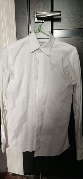 Men Shirt White 34