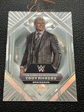 2025 Topps Royalty Wwe Cody Rhodes Liquid Silver Refractor Ssp Lq-4 Cf18