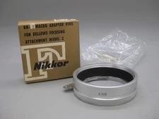 Vtg Nikon Nikkor BR-3 Adapter Ring for Bellows Focusing Attachment NOS In Box!