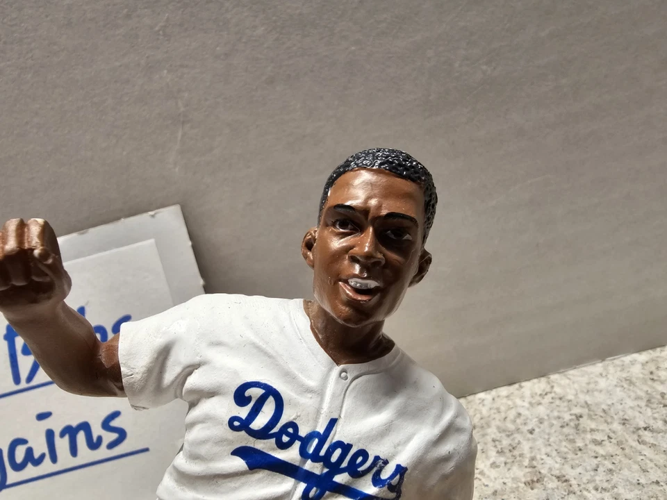 Jackie Robinson Los Angeles Dodgers Atlanta Braves MLB 2022 SGA REPAIRED READ - Image 2 of 4