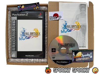 Final Fantasy X PS2 Ultimate Hits - NTSC-J Japan VGC CIB - Tracked - Image 1 of 4