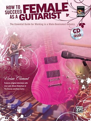 How To Succeed As A Female Guitarist Vivian Clement Tab Book Cd NEW!