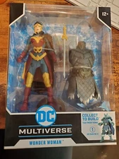 McFarlane Endless Winter Wonder Woman Frost King 1 of 4 BAF 7 Inch Figure Sealed