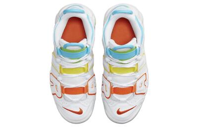 Level SS/New -Nike Air More Uptempo Mid White Rainbow