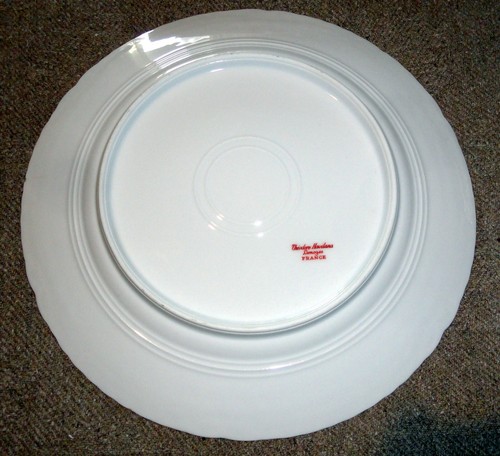 (4) Theodore Haviland Limoges 9 1/8" Dinner Plates Schleiger Blue Flowers EX! - Picture 4 of 7