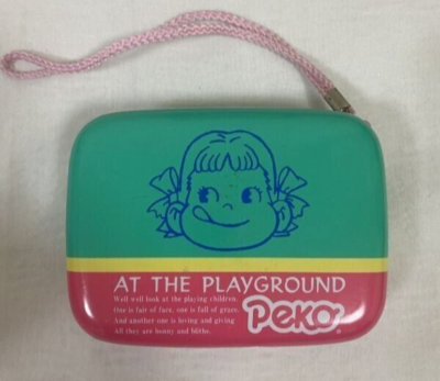 Fujiya Peko-Chan Figure Peko Poko Trunk Can Case Wallet Goods