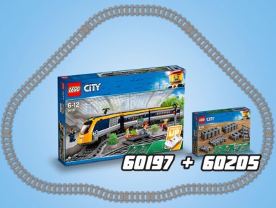 60205 Treno Lego Binari Binari Per Lego City LEGO CITY 60205