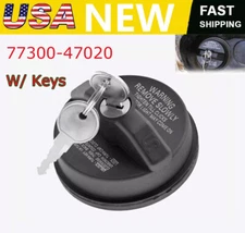 Locking Gas Fuel Tank Cap Cover For Silverado Sierra Yukon Toyota Tacoma 4Runner