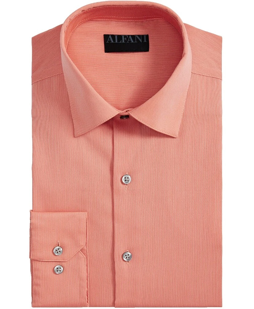 Alfani 100% Cotton Striped Dress Shirts for Men