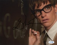 Eddie Redmayne Theory of Everything Autographed Signed 8x10 Photo COA 