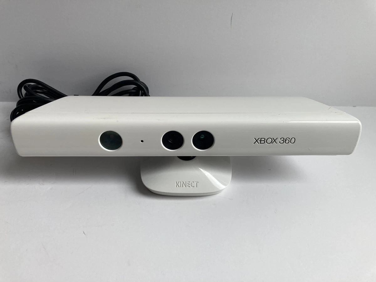 Microsoft Xbox 360 Kinect Sensor Bar White Video Game Console Accessory USB