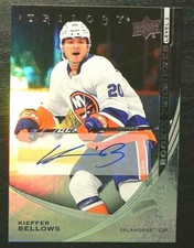 2020-21 20/21 Trilogy Level 2 Rookie Premiers SILVER AUTO #89 Kieffer Bellows 