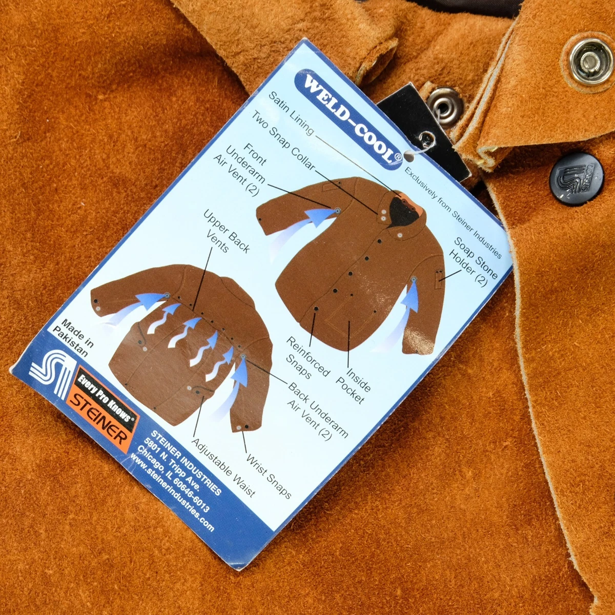 Steiner welding jackets sale