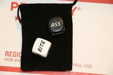 Sex Dice Game Adult Bachelor Party Gift with velvet storage bag U.S.A SHIPPING