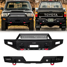 Vijay For 1989-1995 Toyota Pickup Steel Frontrear Bumper Wwinch Platelights Vijay For 1989-1995 Toyota Pickup Steel Frontrear Bumper Wwinch Platelights