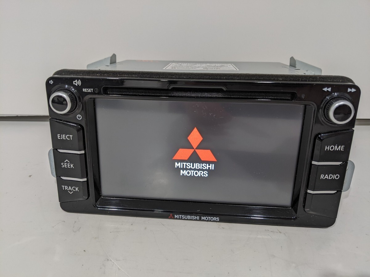 2018-20 MITSUBISHI MIRAGE CD PLAYER RADIO RECEIVER TOUCH SCREEN