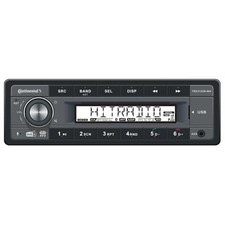 Continental TRD312UB-WH Bluetooth Car Stereo DAB Radio USB AUX Retro OEM Look