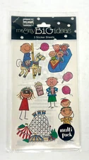 Vintage 2001 Amusement Park MM-17 Stickers by Me & My Big Ideas (Factory Sealed)