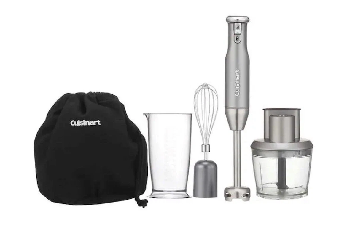 Cuisinart HB400PC Variable Speed Immersion Blender with Food Processor