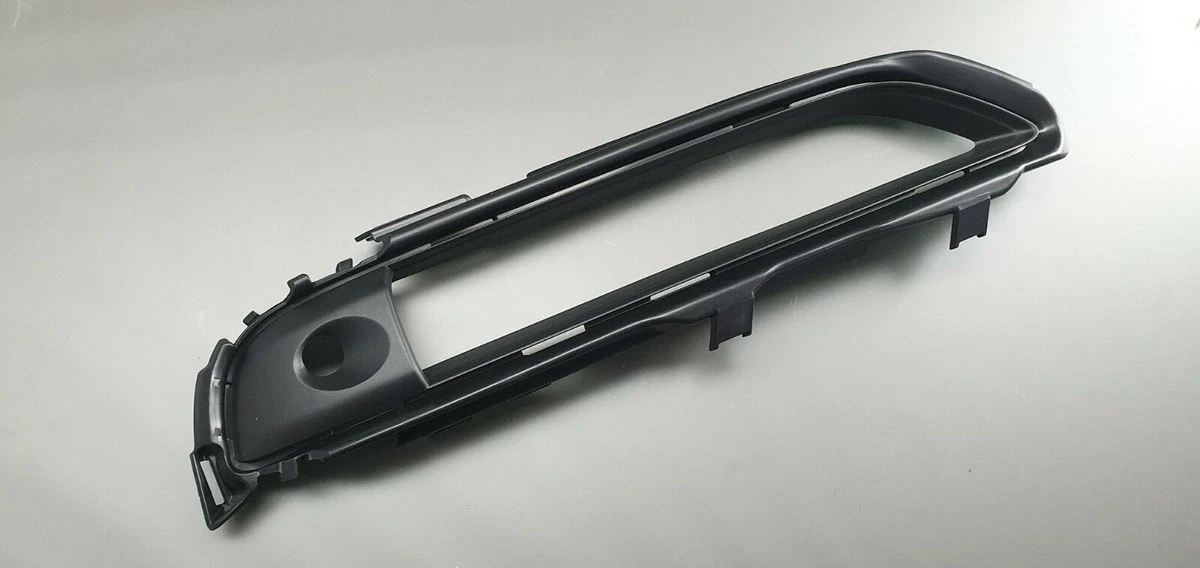 Orig Porsche Cayenne Stoßfänger Lüftungsgitter Blende Schwarz-Matt 