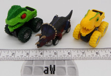 Lot of Assorted Dinosaur Car Vehicle Toys Figure