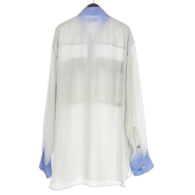 Dries Van Noten 24SS Calender Tris Oversize Silk Long Sleeve Shirt