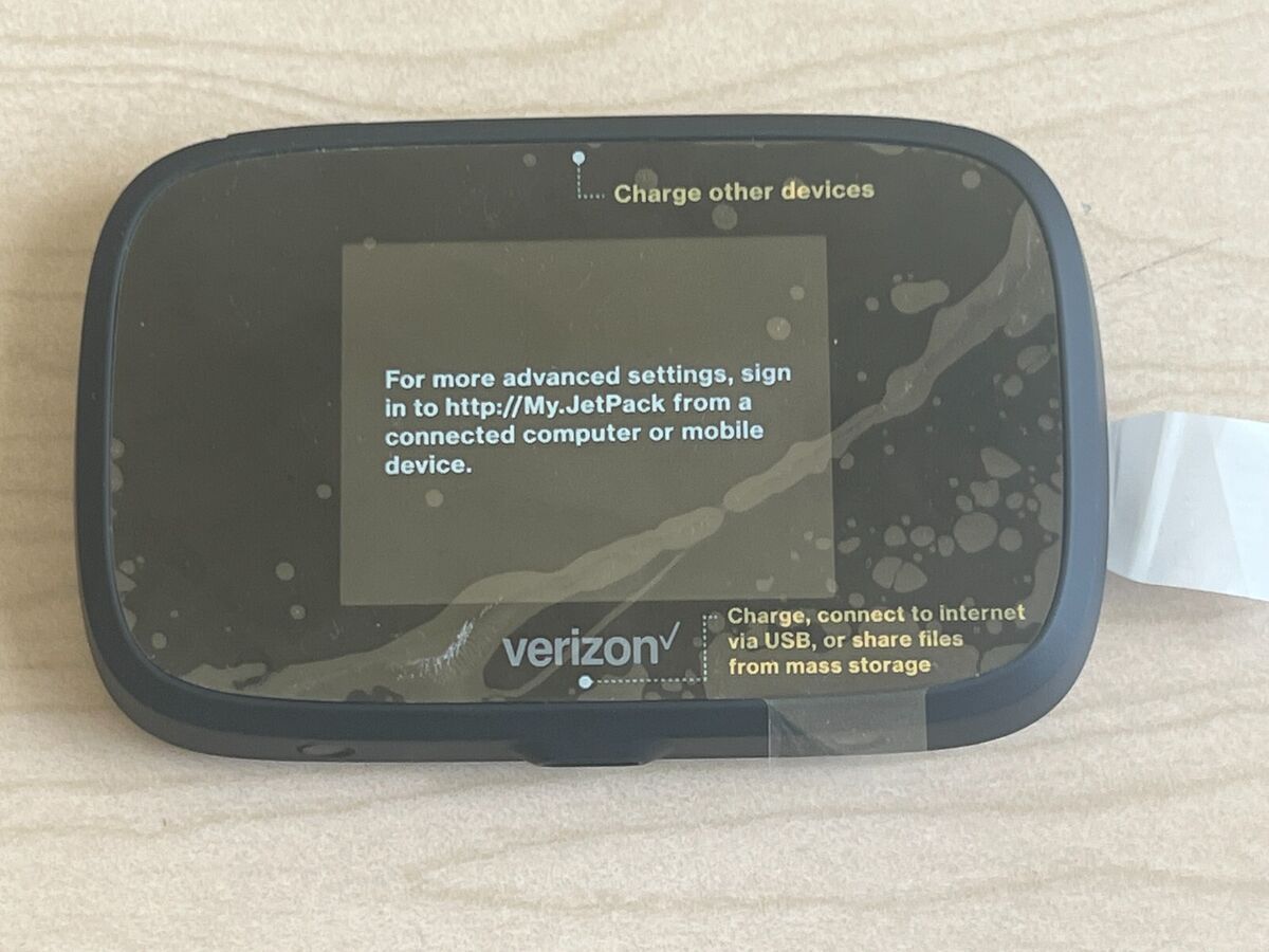 Novatel Verizon Wireless Jetpack 7730L 4G LTE Advanced Mobile Hotspot