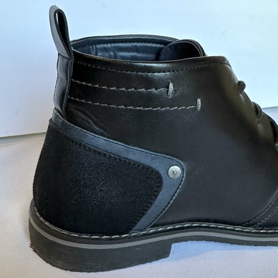 XRay Mens Boots Chukka Black XRW1258 Faux Leather Dress Ankle Size 13 X-Ray Mens Boots Chukka Black XRW1258 Faux Leather Dress  main image 4