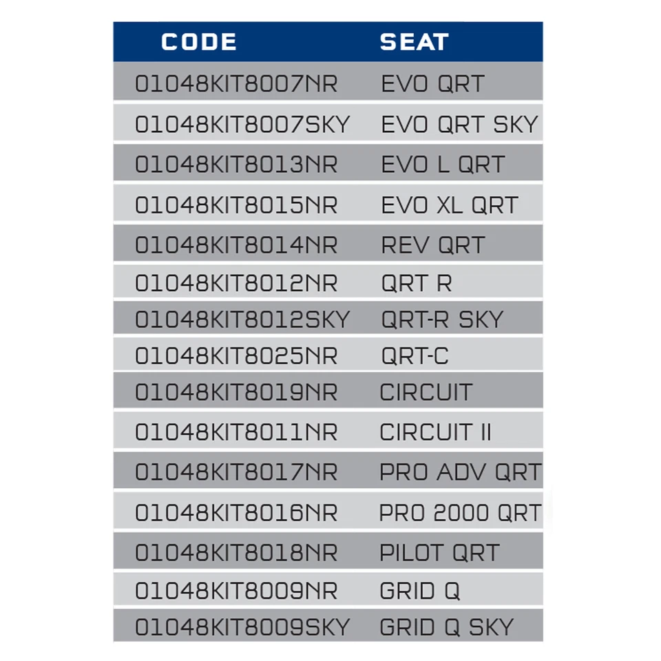 Sparco Seat Cushions for GRID Q Racing Seat to Improve Comfort and Fit — 第 4/4 张图片