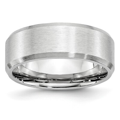 Stechbeitel Kobalt abgeschrägte Kante Satin 8 mm Band S:12; Damen & Herren