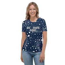 Women's T-shirt- WEAREONE by HajahHeals