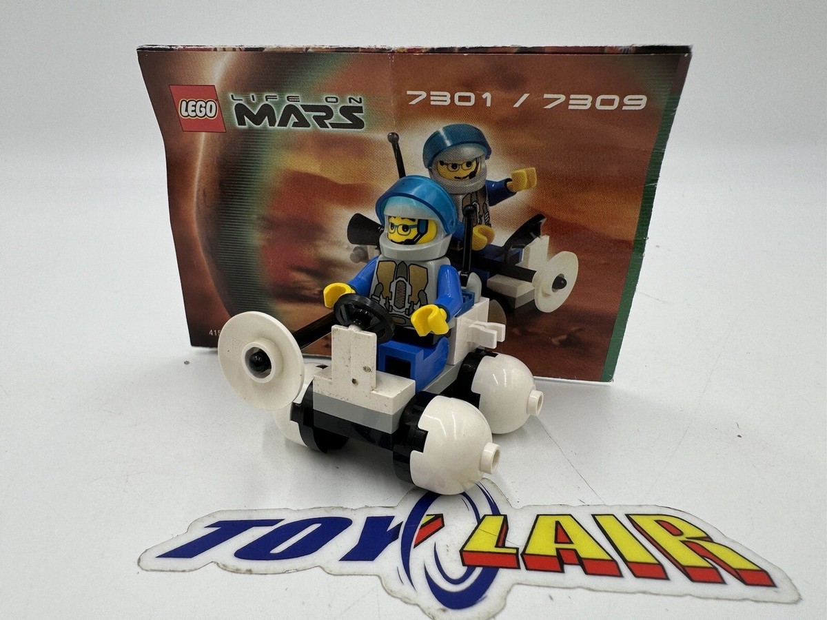 Lego 7301 Life On Mars Rover Alien 2001 100% Complete W
