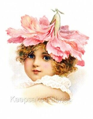 Sweet Kitten Pink Rose & Petals Quilt Block Multi Sizes FrEE ShiP WoRld WiDE
