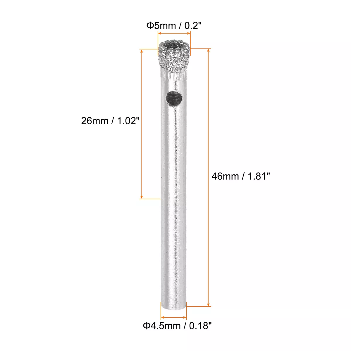 4.5 diamond sale hole saw