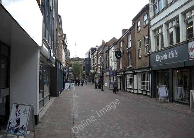 Photo 6x4 Chestergate, Macclesfield Part of the town's pedestrianize c2010