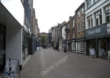 Photo 6x4 Chestergate, Macclesfield Part of the town's pedestrianize c2010