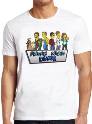 Friday Night Dinner lustige Comics Simpsons Jim Bell Shalom Unisex T-Shirt 2817