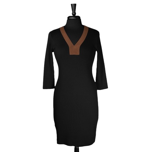 ralph lauren fit and flare sweater dress Ralph Lauren Roundneck Crocheted Fit Flare Lined Sweater Dress XL F8