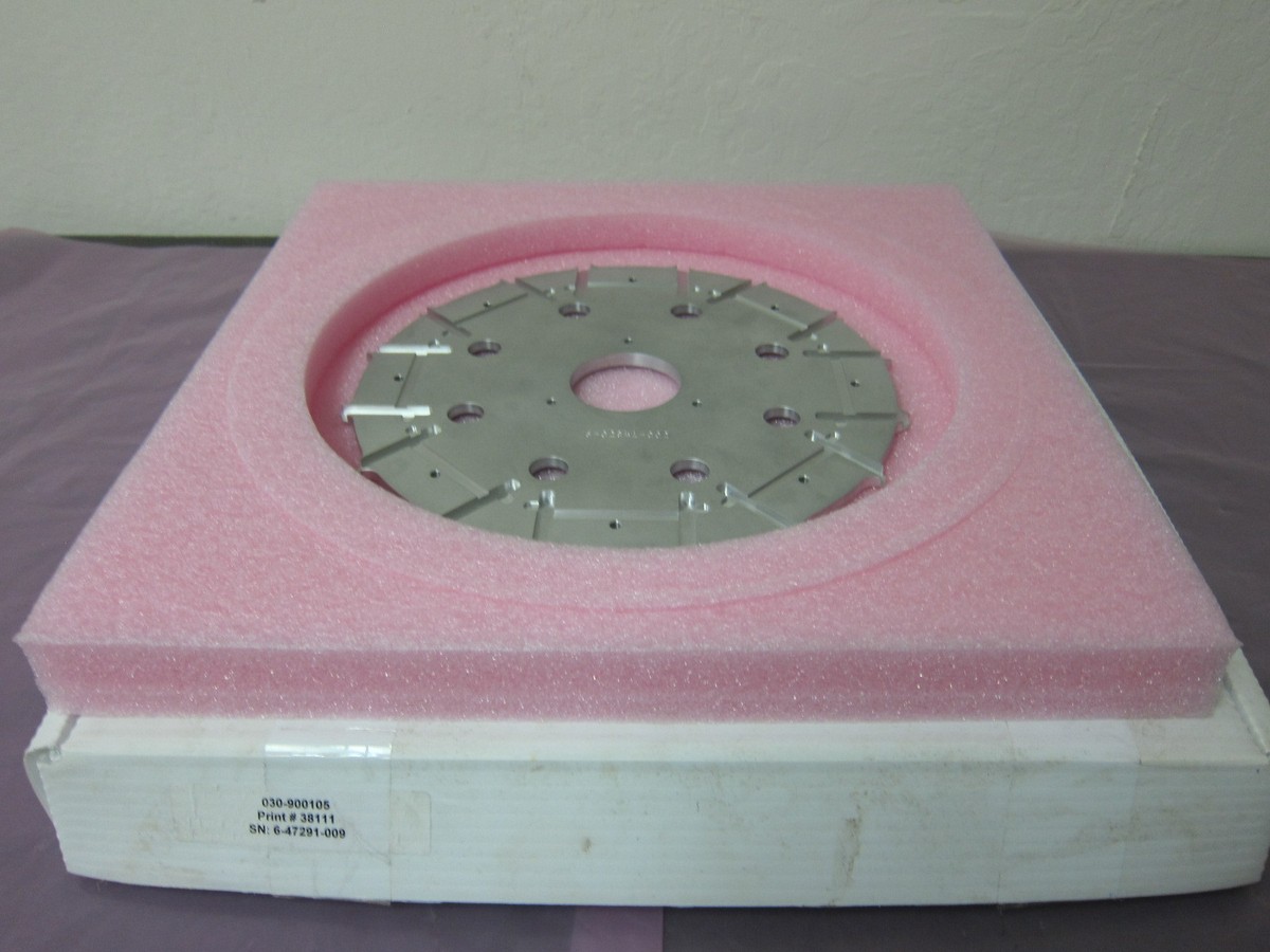 Novellus 030-900105, Spindle Bottom Plate, 6-32841-002, 405987